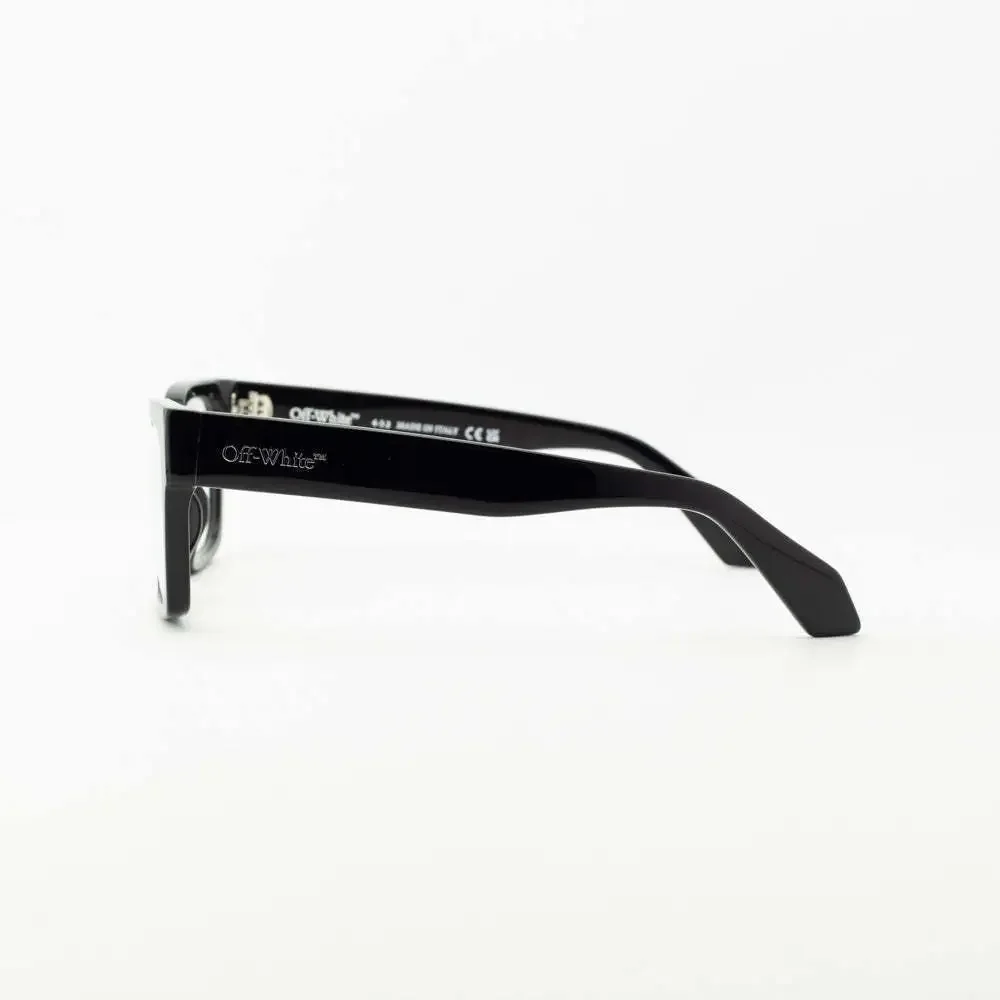 NWT Off-White Style 53 Black Square 55mm Eyeglasses
